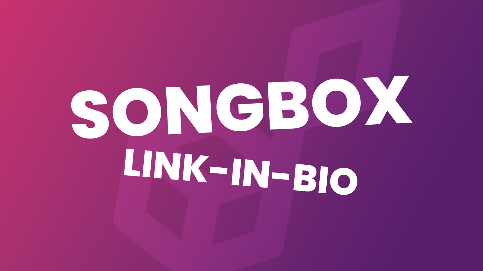 Introducing Songbox Link in Bio