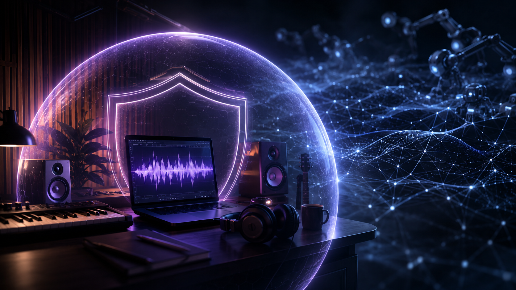 Your music is never used to train an AI. Here's exactly why.